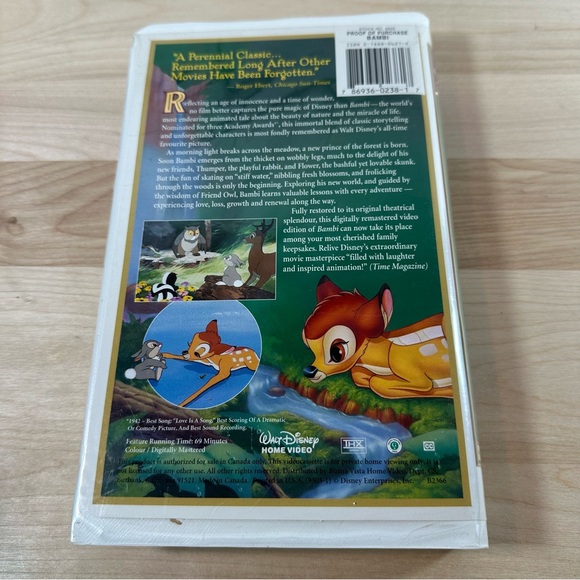 Disney's Bambi Restored 55 Limited Edition - Picture 3 of 3